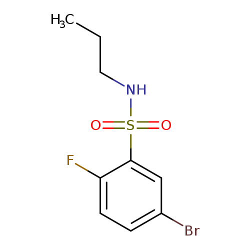 5-Bromo-2-fluoro-N-propylbenzenesulfonamide