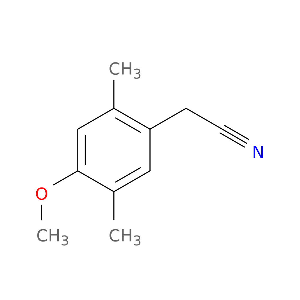2-(4-Methoxy-2,5-dimethylphenyl)acetonitrile