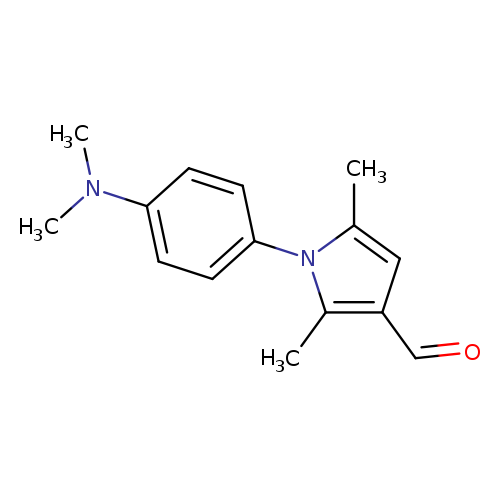 1-(4-(Dimethylamino)phenyl)-2,5-dimethyl-1H-pyrrole-3-carbaldehyde