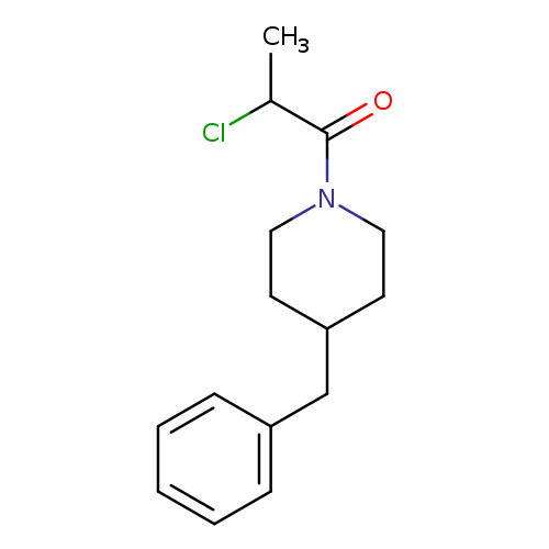 4-Benzyl-1-(2-chloropropanoyl)piperidine