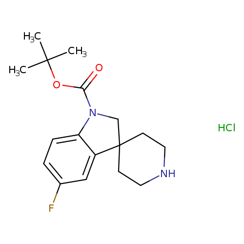1-Boc-5-Fluorospiro[indoline-3,4'-piperidine] hydrochloride