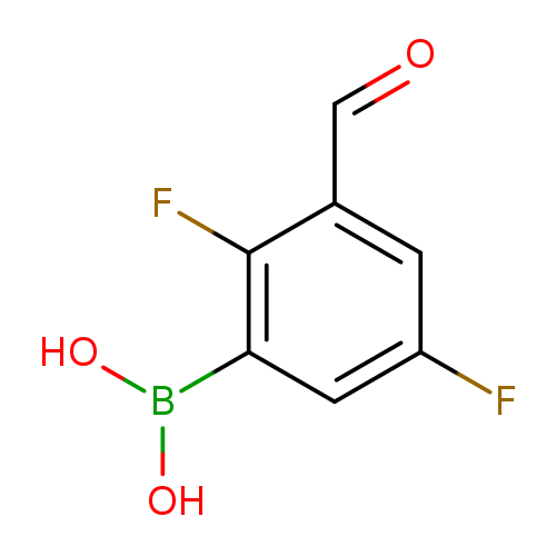 (2,5-difluoro-3-formylphenyl)boronic acid