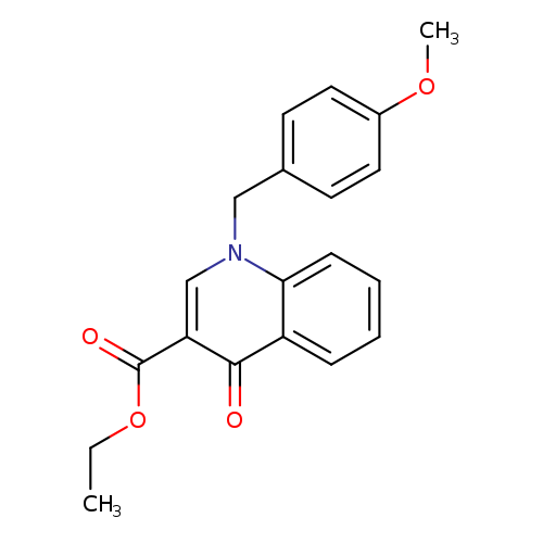 Ethyl 1-(4-methoxybenzyl)-4-oxo-1,4-dihydroquinoline-3-carboxylate