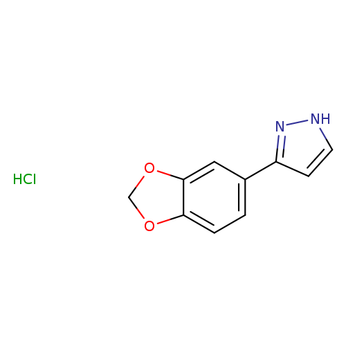 3-(1,3-Benzodioxol-5-yl)-1h-pyrazole hydrochloride
