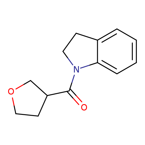1-(oxolane-3-carbonyl)-2,3-dihydro-1H-indole