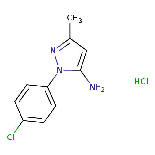 1-(4-Chlorophenyl)-3-methyl-1h-pyrazol-5-amine hydrochloride