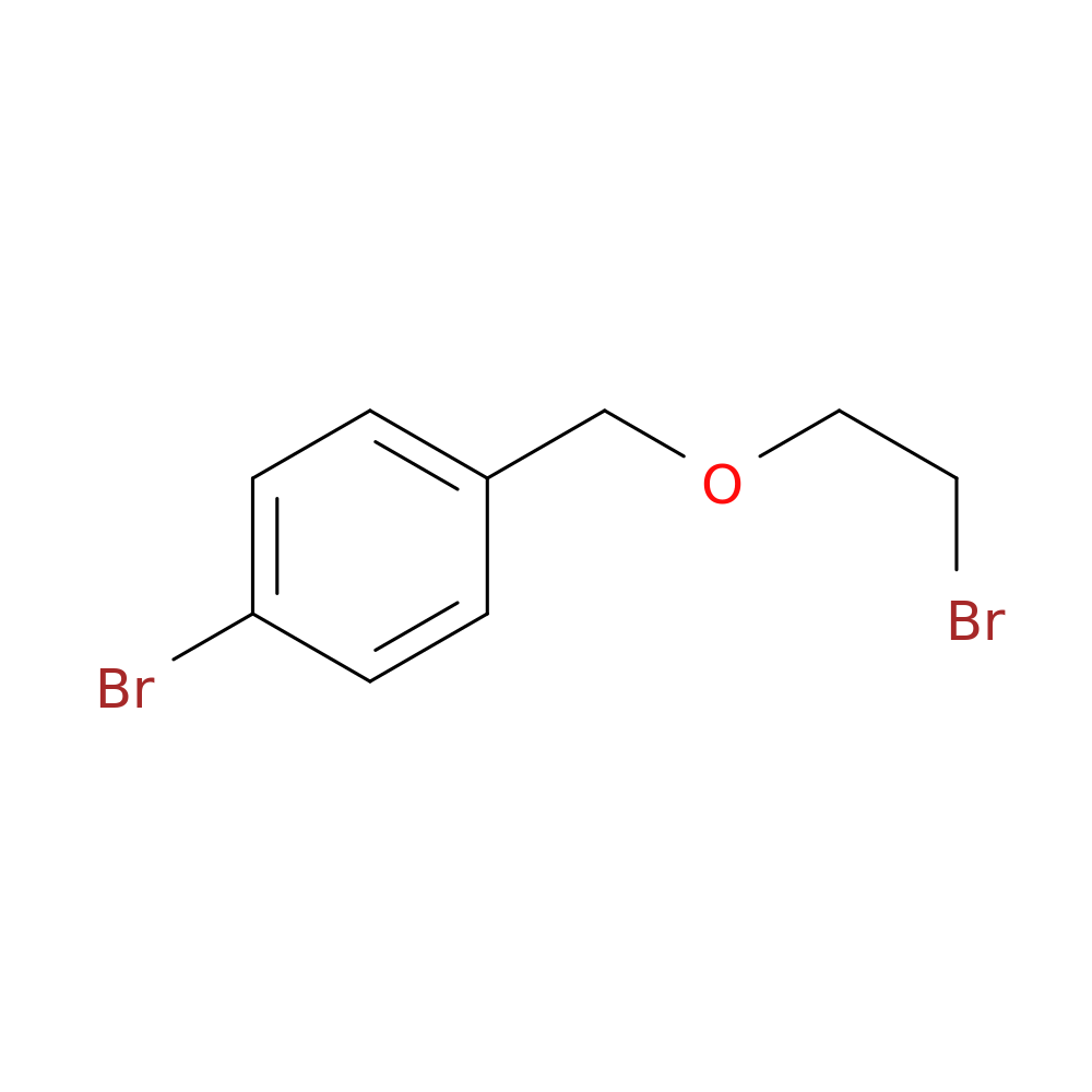 1-bromo-4-((2-bromoethoxy)methyl)benzene