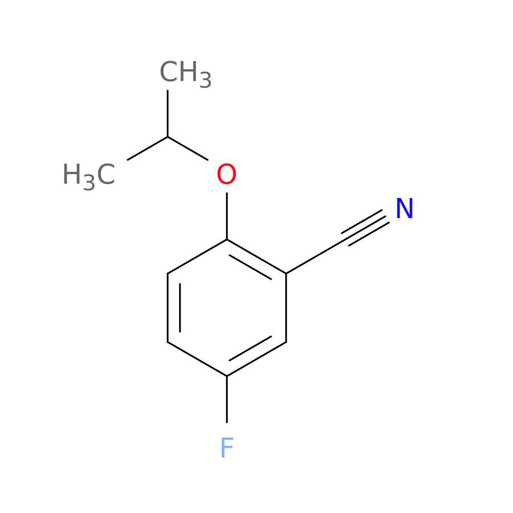 5-Fluoro-2-isopropoxybenzonitrile