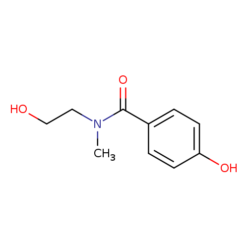 4-hydroxy-N-(2-hydroxyethyl)-N-methylbenzamide