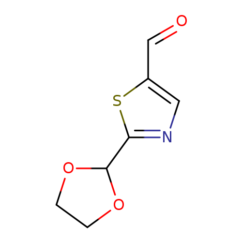 2-(1,3-dioxolan-2-yl)-1,3-thiazole-5-carbaldehyde