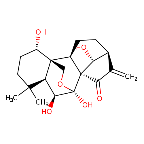 Kaur-16-en-15-one, 7,20-epoxy-1,6,7,14-tetrahydroxy-, (1α,6β,7α,14R)-