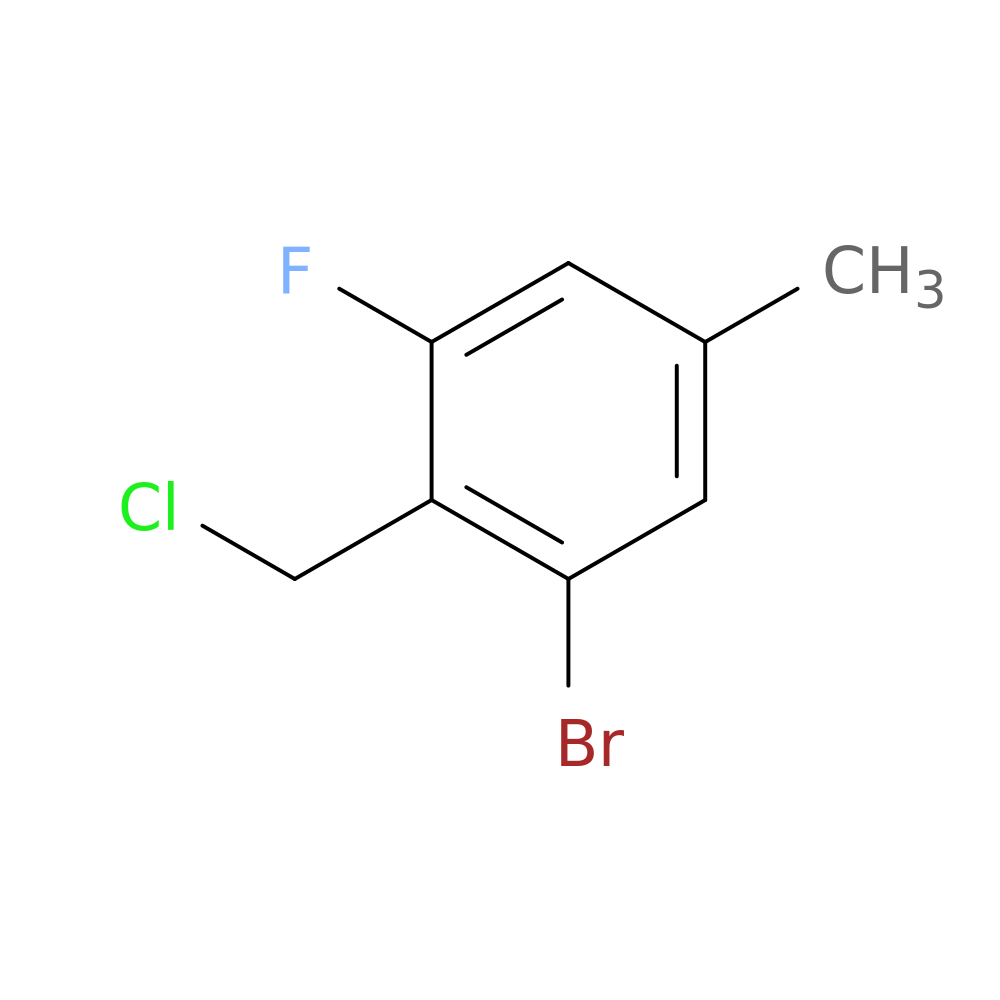 1-bromo-2-(chloromethyl)-3-fluoro-5-methylbenzene