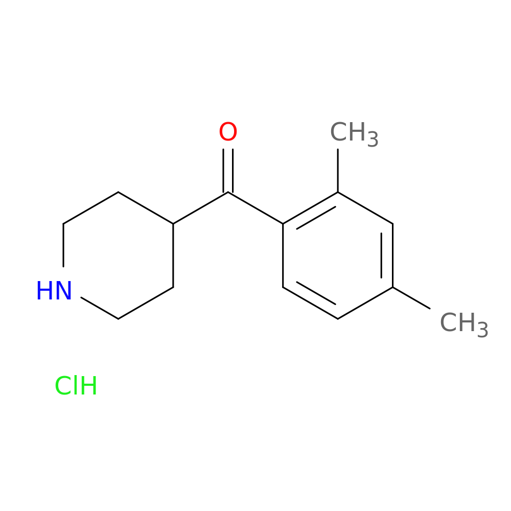 4-(2,4-Dimethylbenzoyl)piperidine hydrochloride