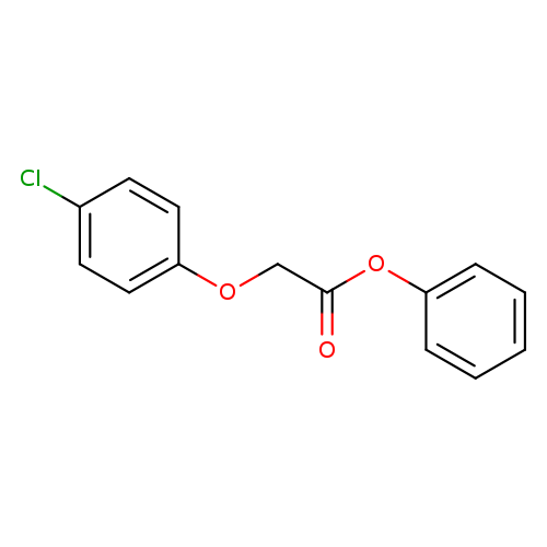 Acetic acid, (4-chlorophenoxy)-, phenyl ester