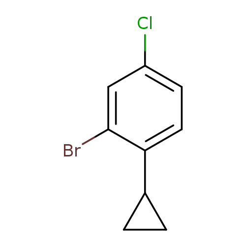 2-bromo-4-chloro-1-cyclopropylbenzene