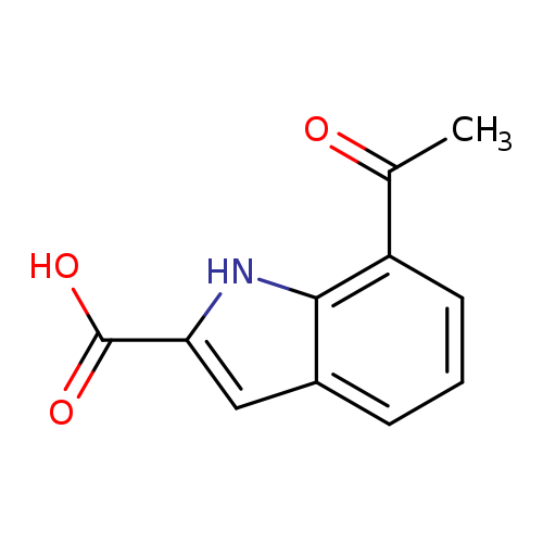 7-Acetyl-1H-indole-2-carboxylic acid