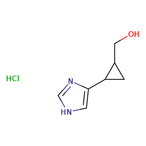 [2-(1H-imidazol-4-yl)cyclopropyl]methanol hydrochloride