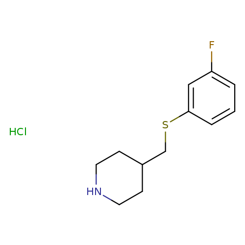 4-(3-Fluoro-phenylsulfanylmethyl)-piperidine hydrochloride