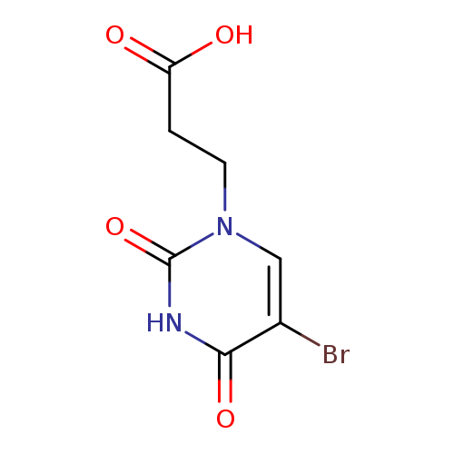 3-(5-Bromo-2,4-dioxo-3,4-dihydropyrimidin-1(2H)-yl)propanoic acid