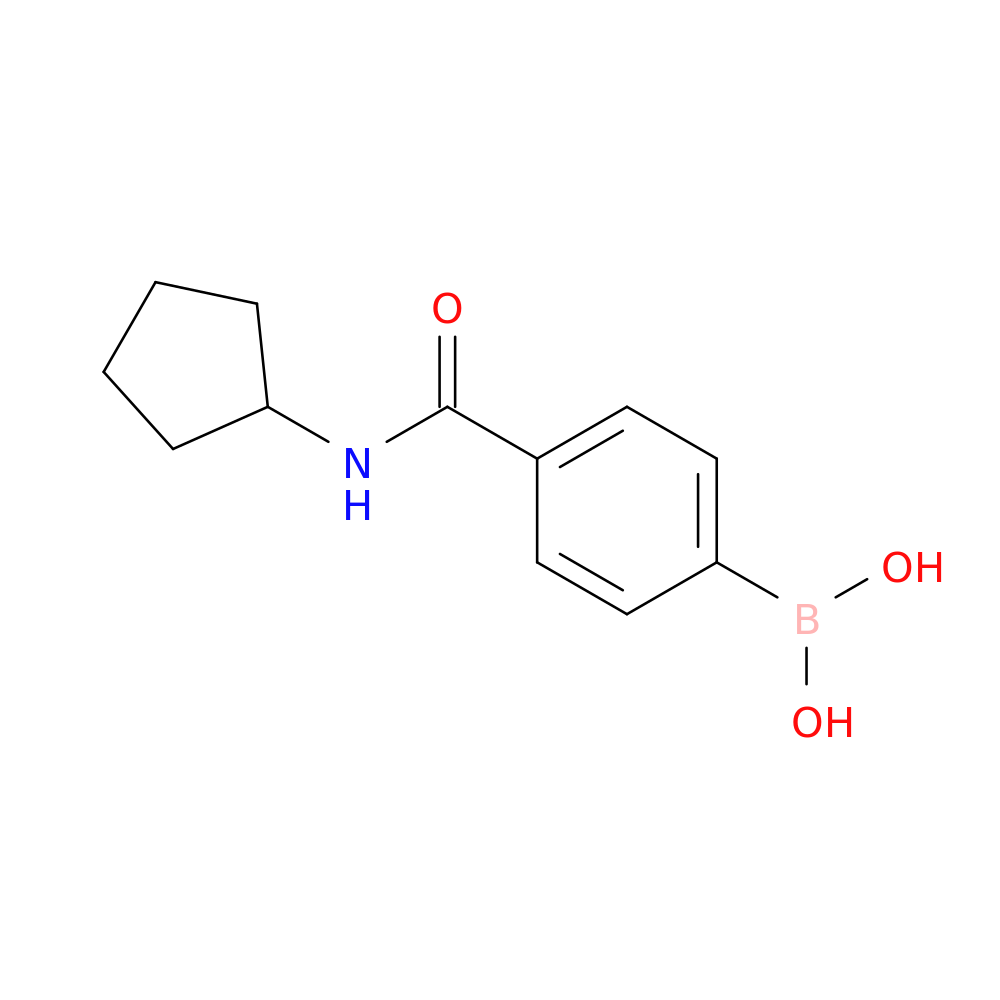 Boronic acid, B-[4-[(cyclopentylamino)carbonyl]phenyl]-