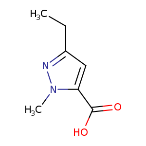 1H-Pyrazole-5-carboxylic acid, 3-ethyl-1-methyl-