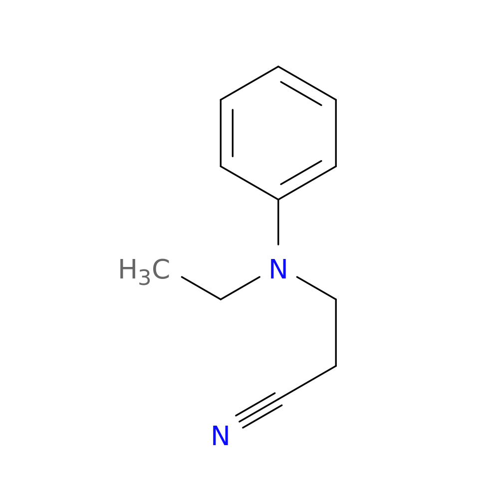 3-(Ethyl(phenyl)amino)propanenitrile