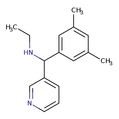 [(3,5-dimethylphenyl)(pyridin-3-yl)methyl](ethyl)amine