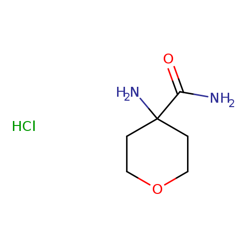 4-aminooxane-4-carboxamide hydrochloride