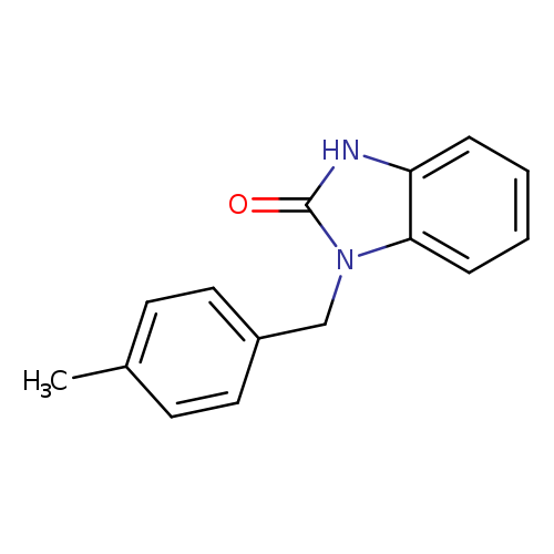 1-[(4-methylphenyl)methyl]-2,3-dihydro-1H-1,3-benzodiazol-2-one