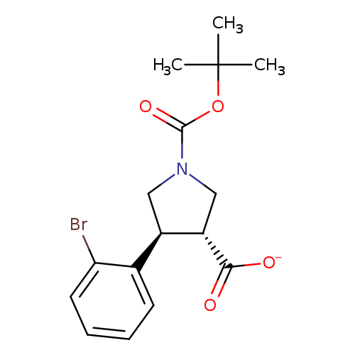 (3R,4S)-4-(2-Bromophenyl)-1-(tert-butoxycarbonyl)pyrrolidine-3-carboxylic acid