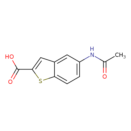 5-(Acetylamino)-1-benzothiophene-2-carboxylic acid