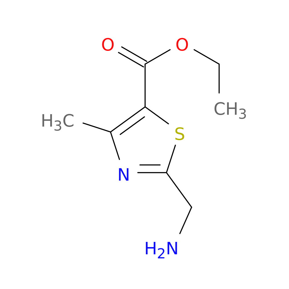ethyl 2-(aminomethyl)-4-methyl-1,3-thiazole-5-carboxylate