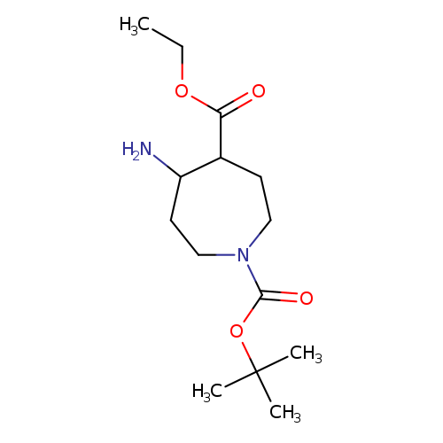 1-tert-butyl 4-ethyl 5-aminoazepane-1,4-dicarboxylate, Mixture of diastereomers