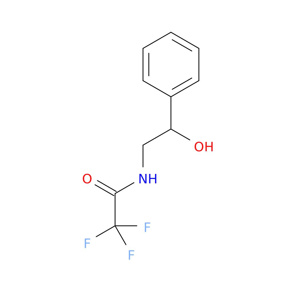 2,2,2-Trifluoro-N-(2-hydroxy-2-phenylethyl)acetamide