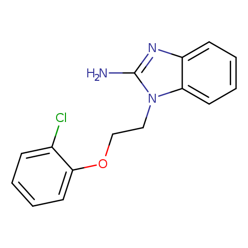 1-(2-(2-Chlorophenoxy)ethyl)-1H-benzo[d]imidazol-2-amine