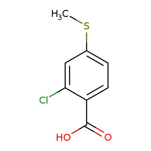 2-chloro-4-(methylsulfanyl)benzoic acid