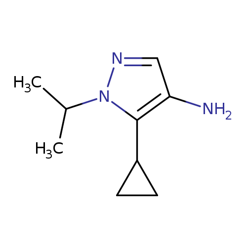 5-cyclopropyl-1-(propan-2-yl)-1H-pyrazol-4-amine