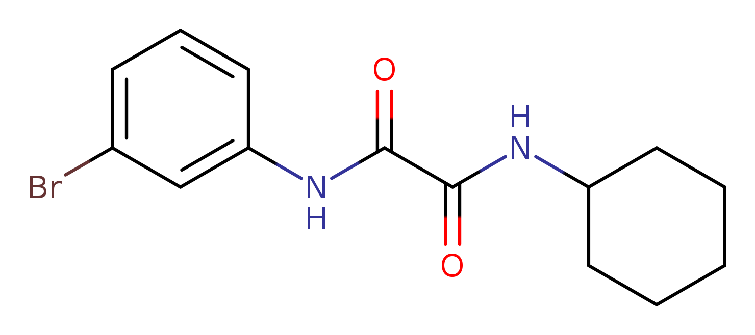 N~1~-(3-bromophenyl)-N~2~-cyclohexylethanediamide