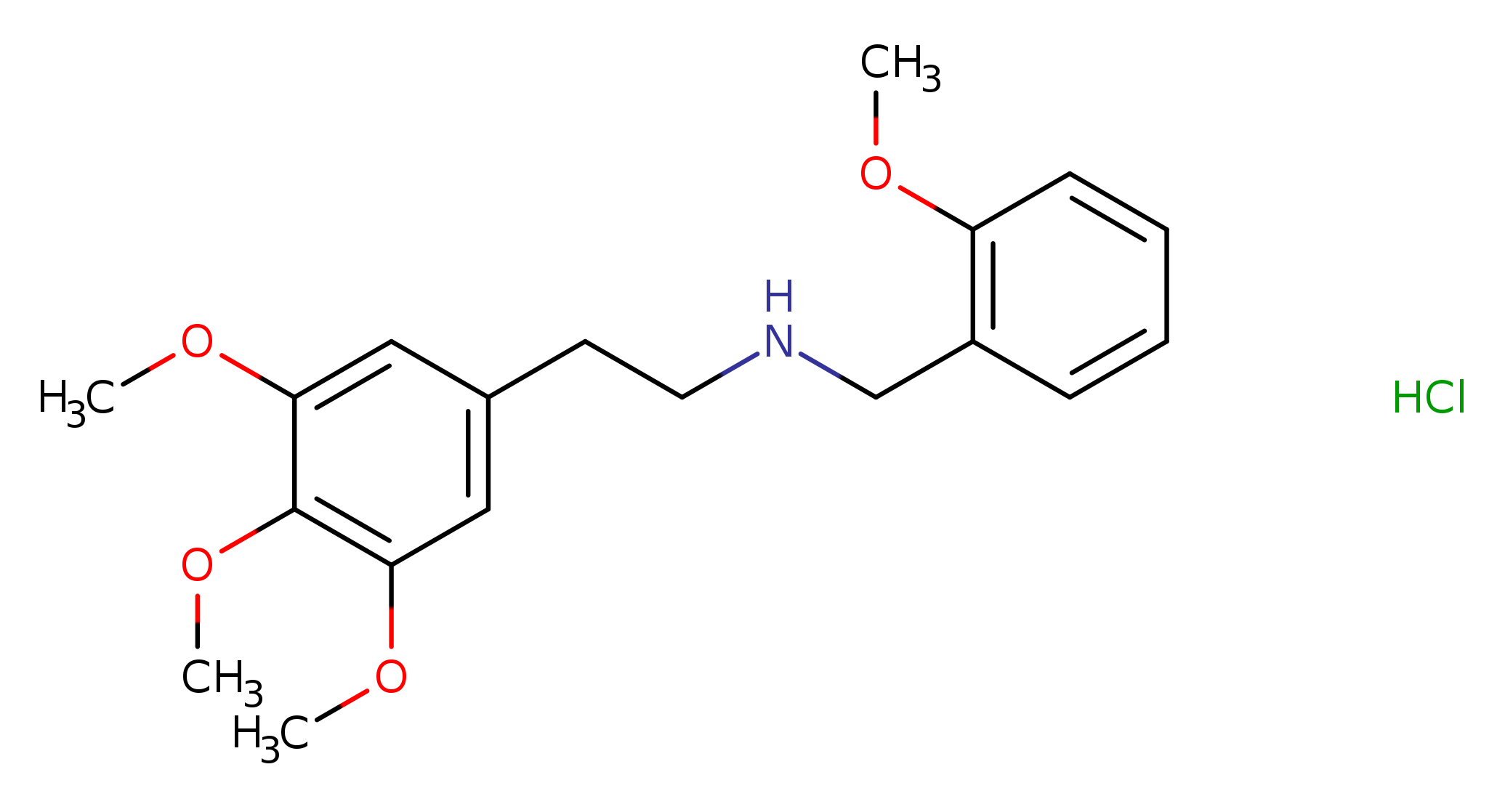 3,4,5-trimethoxy-N-[(2-methoxyphenyl)methyl]-benzeneethanamine,monohydrochloride