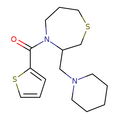 3-[(piperidin-1-yl)methyl]-4-(thiophene-2-carbonyl)-1,4-thiazepane