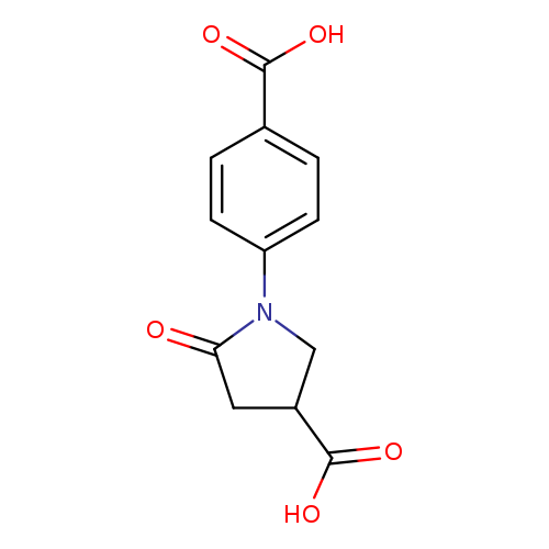 1-(4-Carboxyphenyl)-5-oxopyrrolidine-3-carboxylic acid