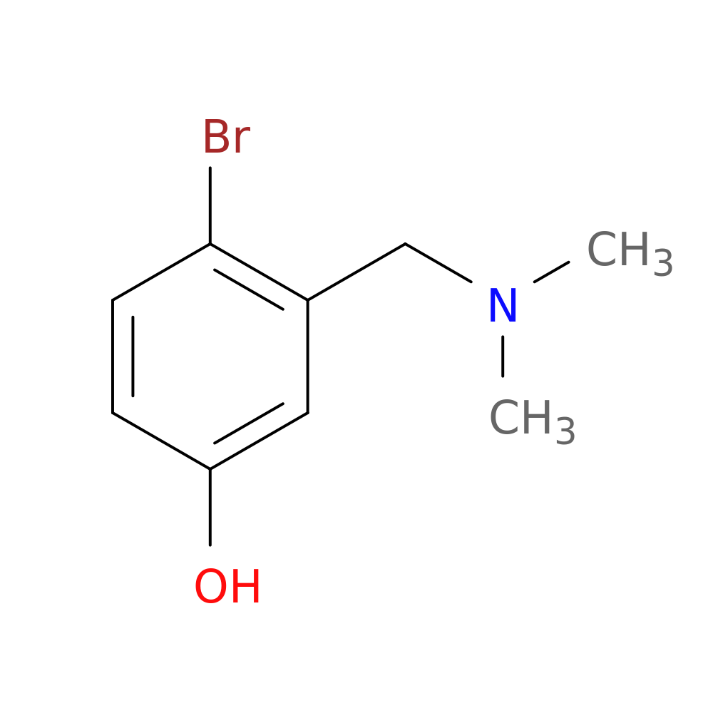 4-Bromo-3-((dimethylamino)methyl)phenol