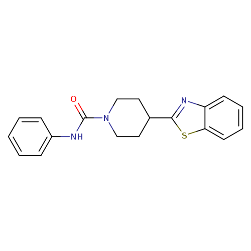 4-(1,3-benzothiazol-2-yl)-N-phenylpiperidine-1-carboxamide