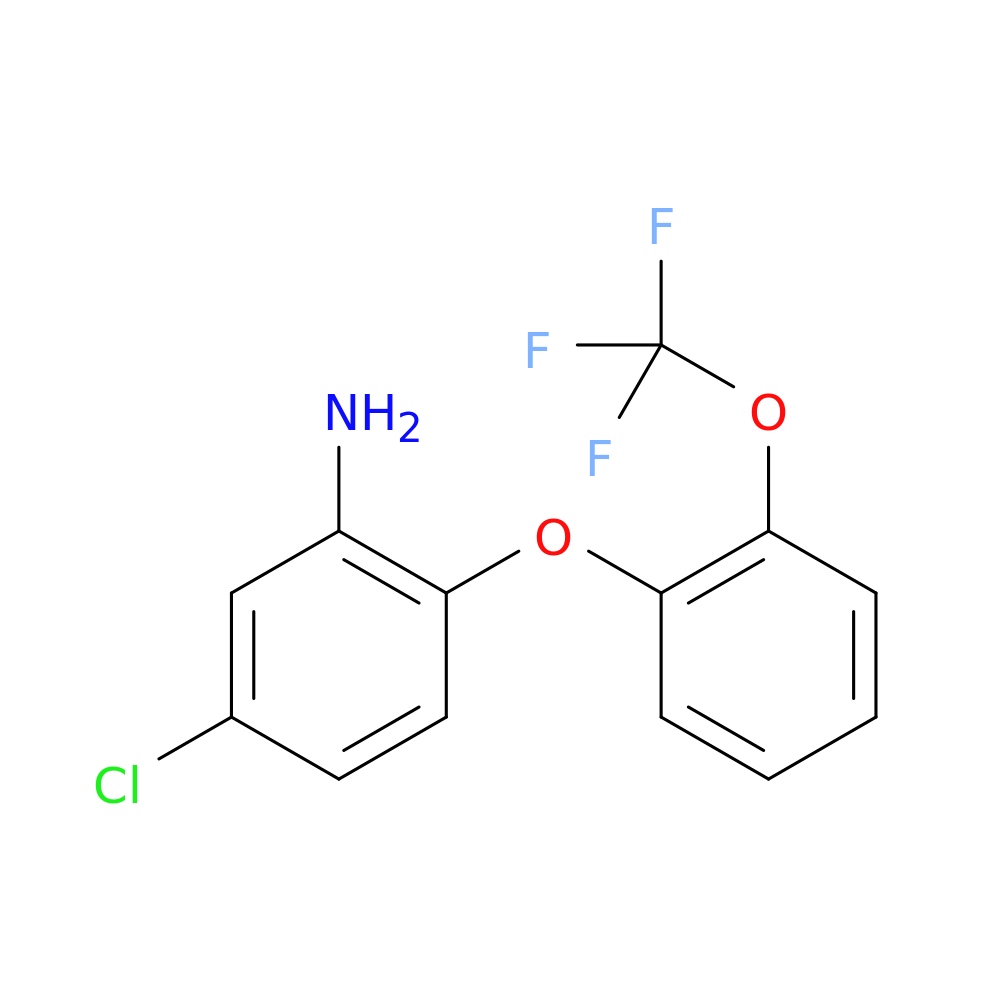 5-chloro-2-[2-(trifluoromethoxy)phenoxy]aniline