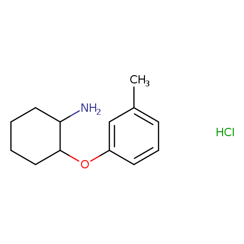 2-(3-methylphenoxy)cyclohexan-1-amine hydrochloride