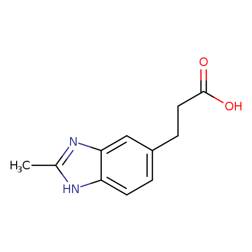3-(2-Methyl-1H-benzo[d]imidazol-5-yl)propanoic acid