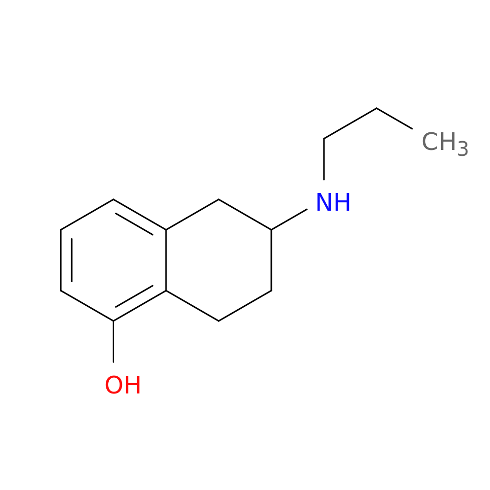 5,6,7,8-Tetrahydro-6-(propylamino)-1-naphthalenol