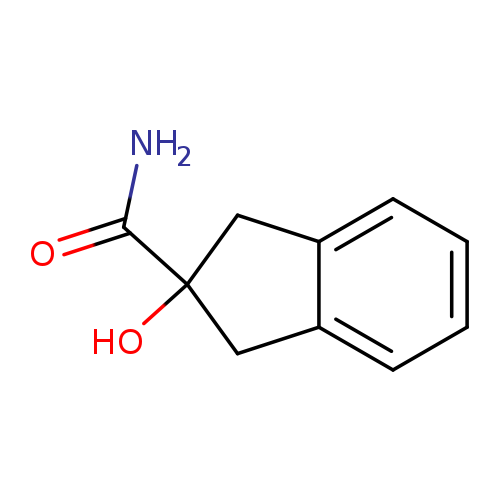 2-hydroxy-2,3-dihydro-1H-indene-2-carboxamide