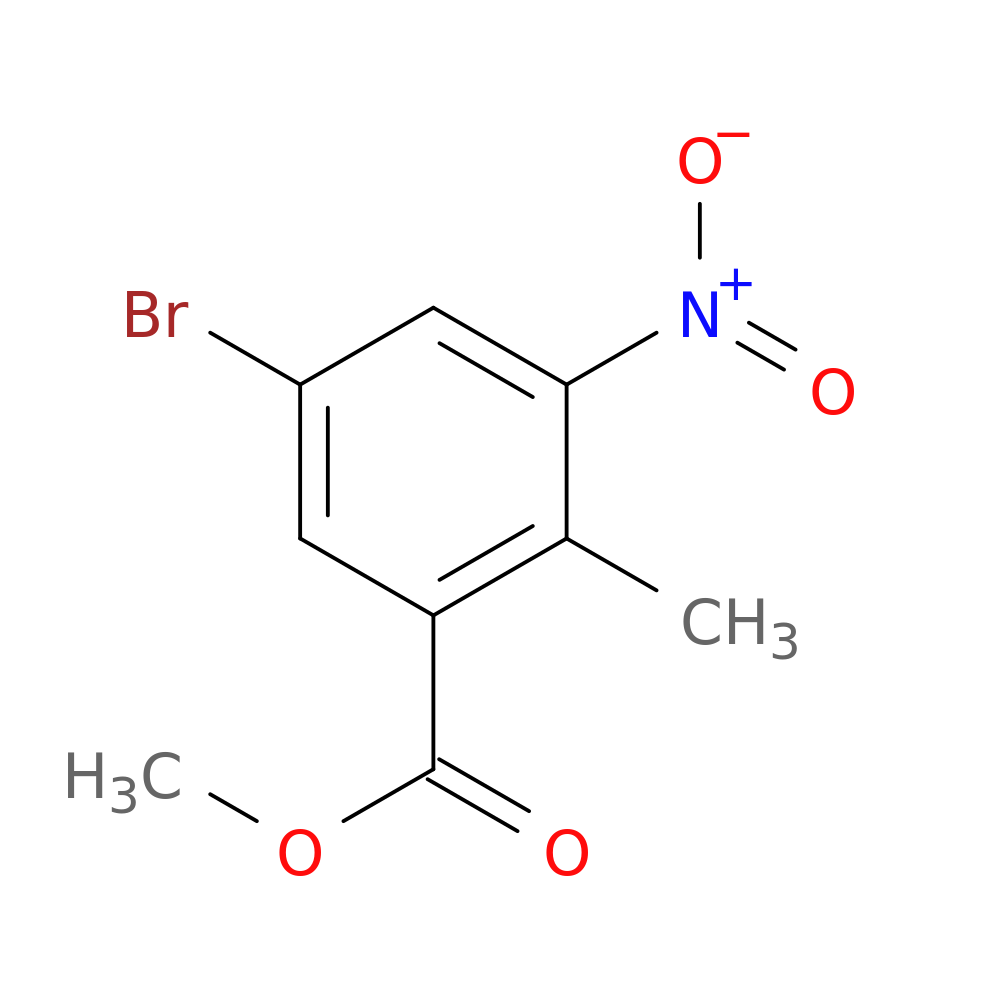 Methyl 5-Bromo-2-methyl-3-nitrobenzoate