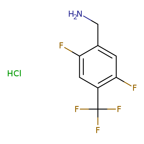 [2,5-difluoro-4-(trifluoromethyl)phenyl]methanamine hydrochloride